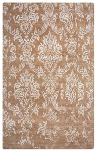 Rizzy Home Avant-Garde AG8789 Camel Ornamental Area Rug