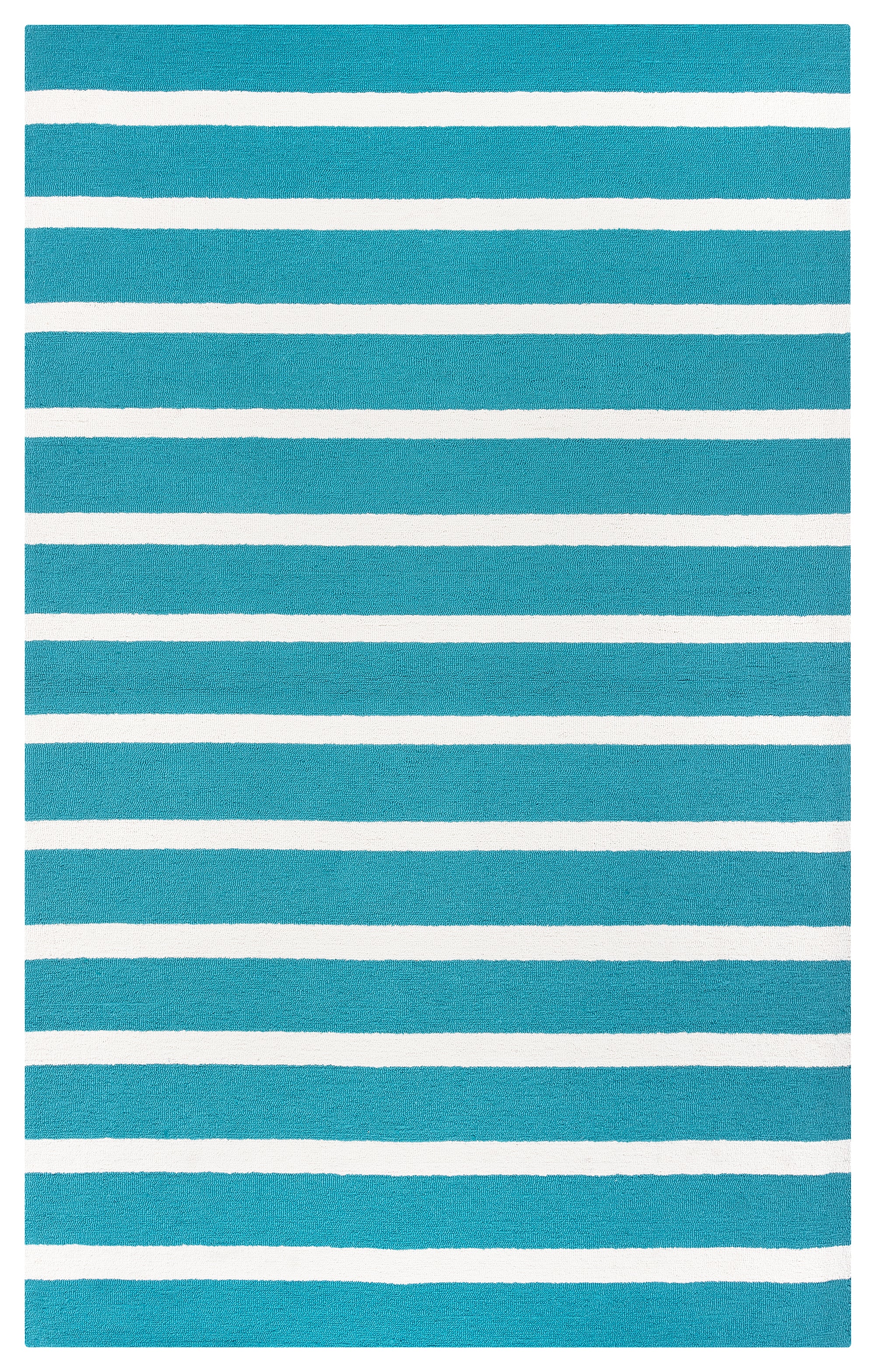 Rizzy Home Azzura Hill AH9939 Teal Strips Area Rug