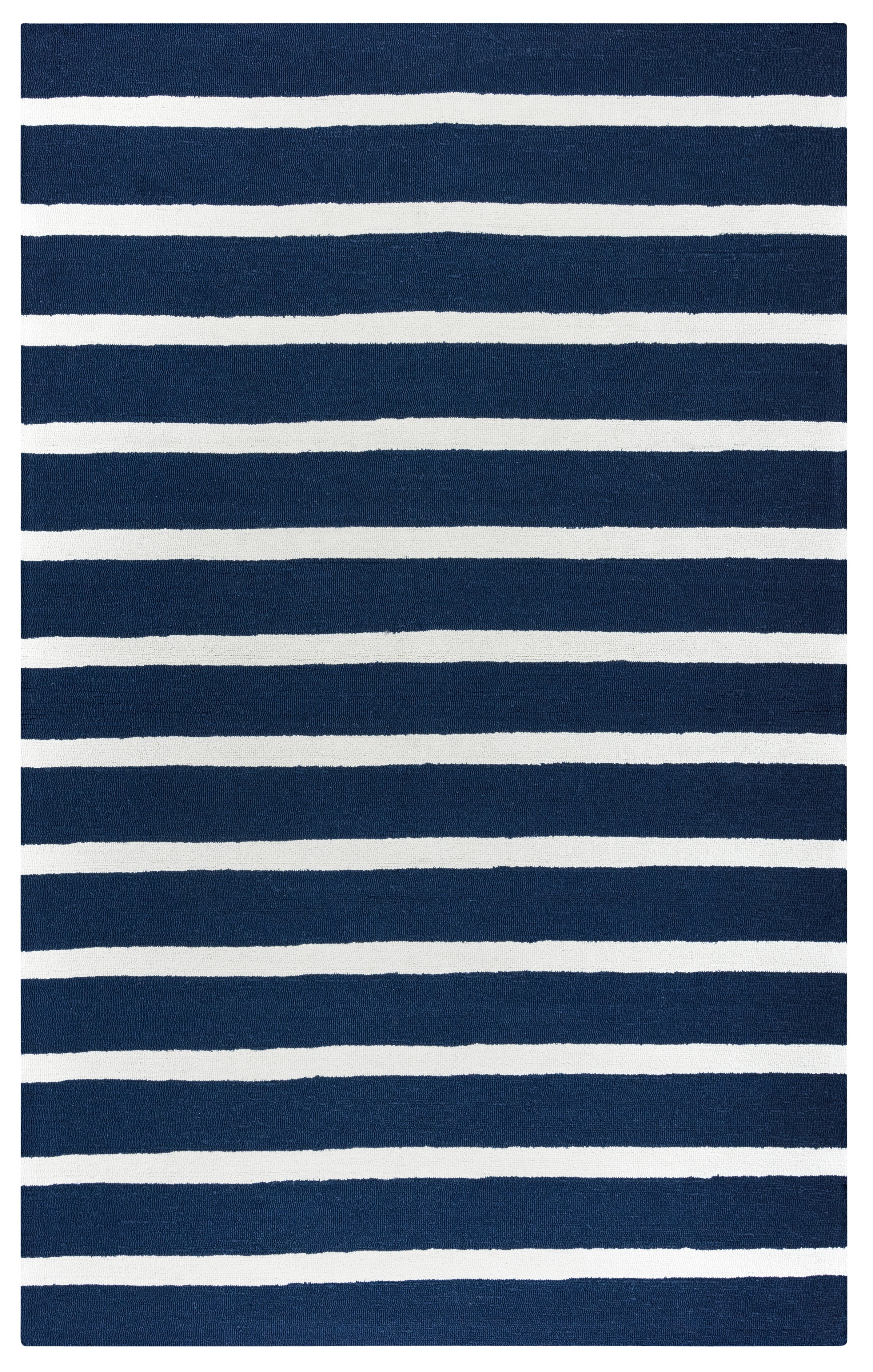 Rizzy Home Azzura Hill AH9949 Indigo Strips Area Rug