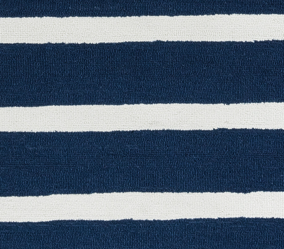 Rizzy Home Azzura Hill AH9949 Indigo Strips Area Rug