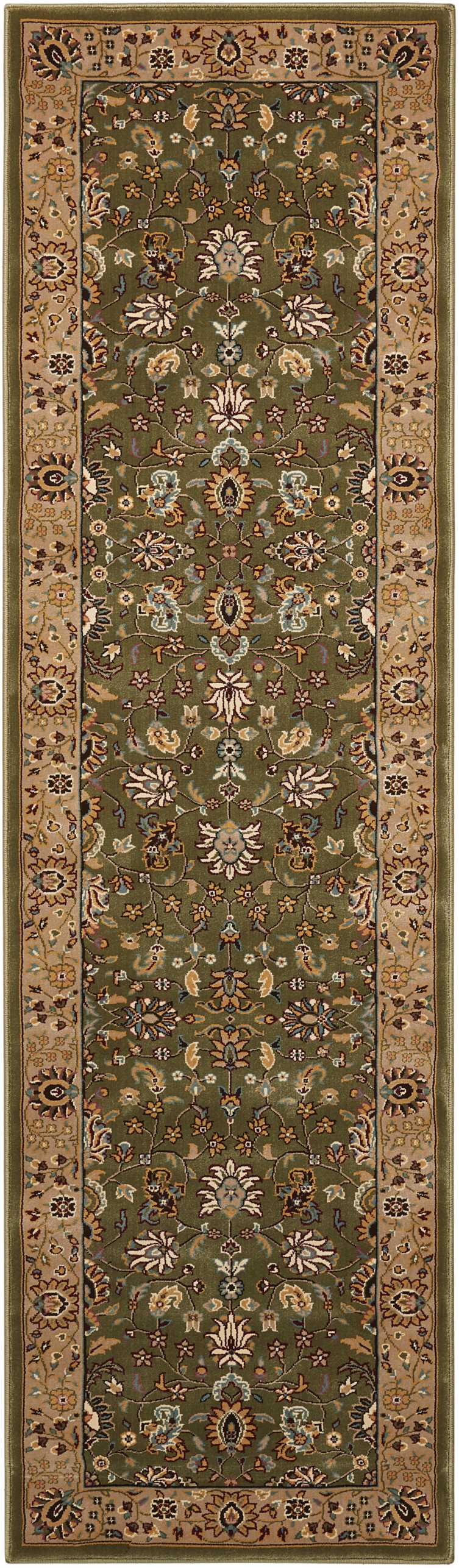 Kathy Ireland Antiquities Royal Countryside Sage Area Rug by Nourison