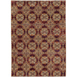 Oriental Weavers Andorra Red/Gold Oriental 6883A Area Rug