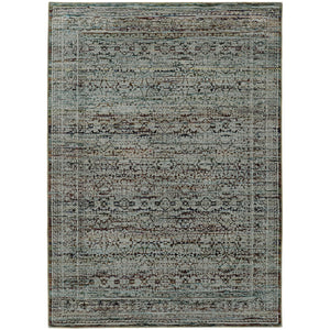 Oriental Weavers Andorra Blue/Purple Oriental 7127A Area Rug