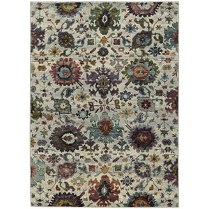 Oriental Weavers Andorra Stone/Multi Oriental 7129A Area Rug