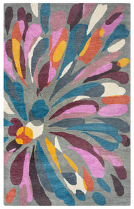 Rizzy Home Bradberry Downs BD8605 Multi-Colored Abstract Area Rug