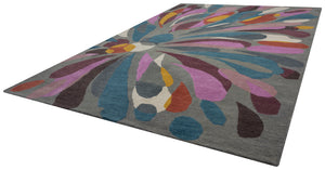 Rizzy Home Bradberry Downs BD8605 Multi-Colored Abstract Area Rug