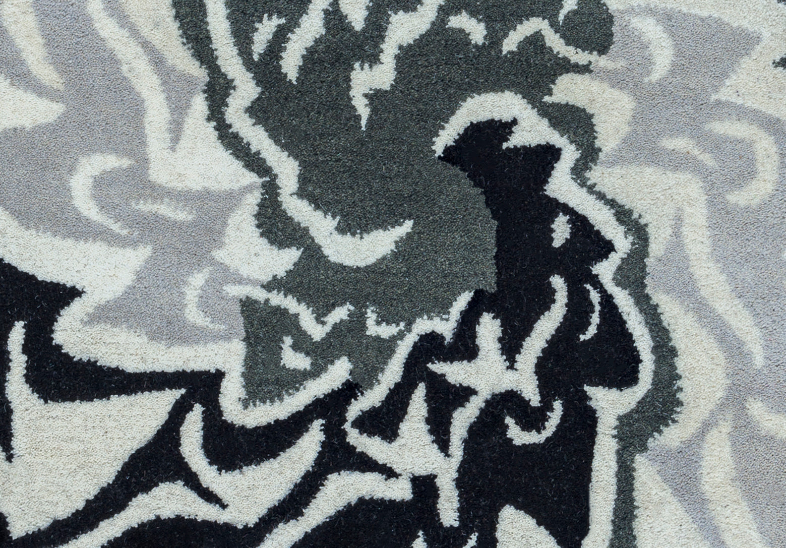 Rizzy Home Bradberry Downs BD8871 Grey/Black Abstract Area Rug