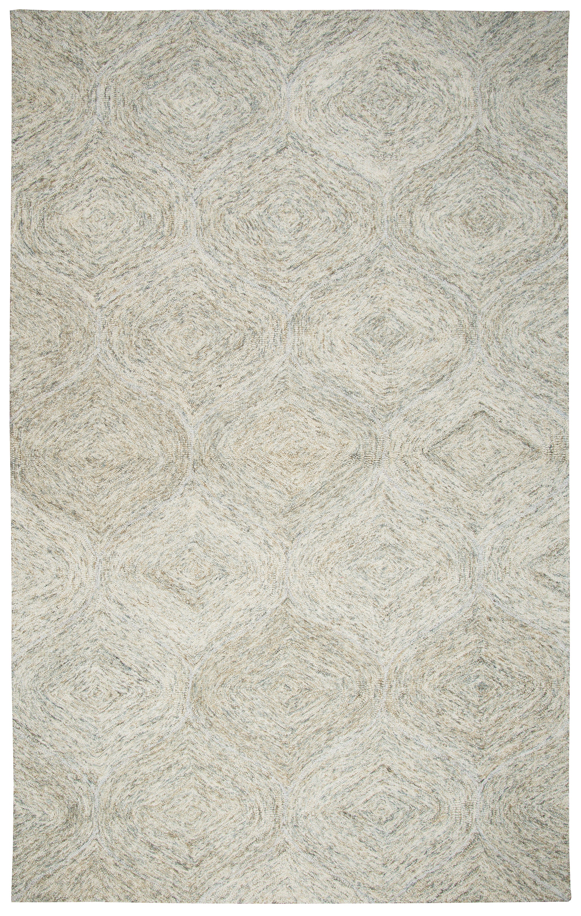 Rizzy Home Brindleton BR365A Beige Trellis Area Rug