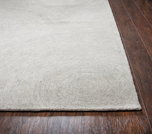 Rizzy Home Brindleton BR800A Gray Solid Area Rug