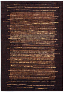 Rizzy Home Bellevue BV3194 Black Abstract Area Rug