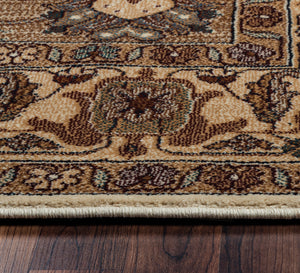 Rizzy Home Bellevue BV3206 Tan/Khaki Border Area Rug