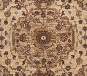 Rizzy Home Bellevue BV3206 Tan/Khaki Border Area Rug