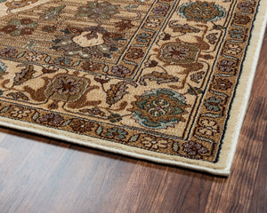 Rizzy Home Bellevue BV3206 Tan/Khaki Border Area Rug