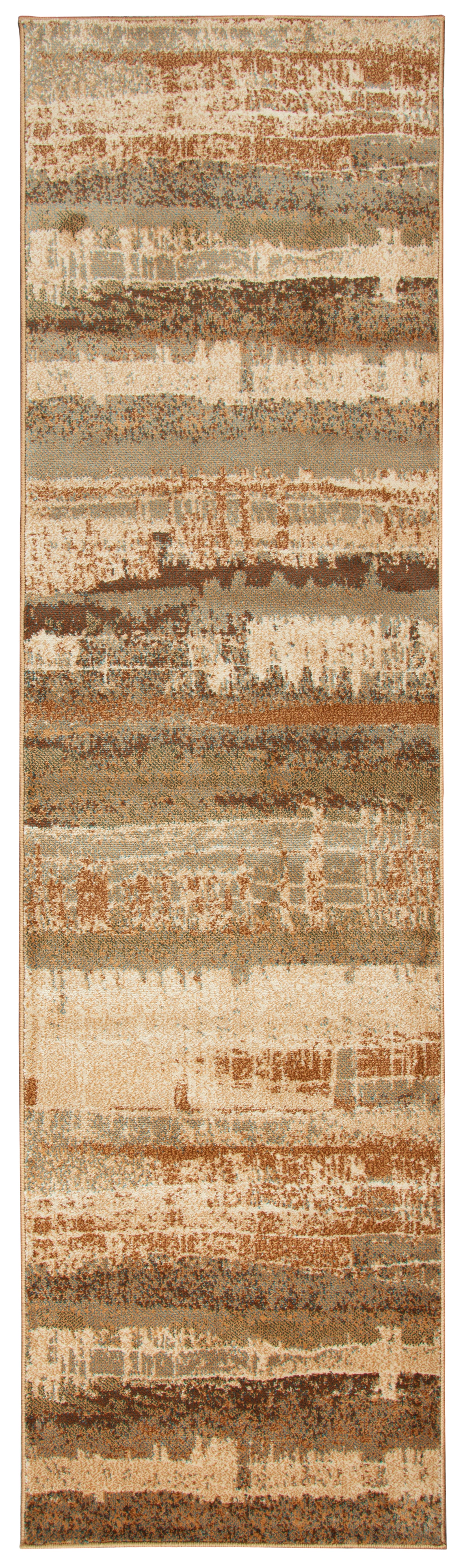 Rizzy Home Bellevue BV3957 Tan Graphic Area Rug