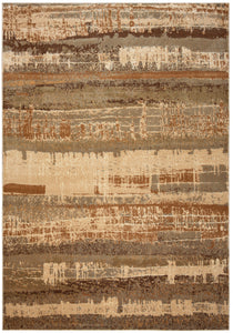 Rizzy Home Bellevue BV3957 Tan Graphic Area Rug