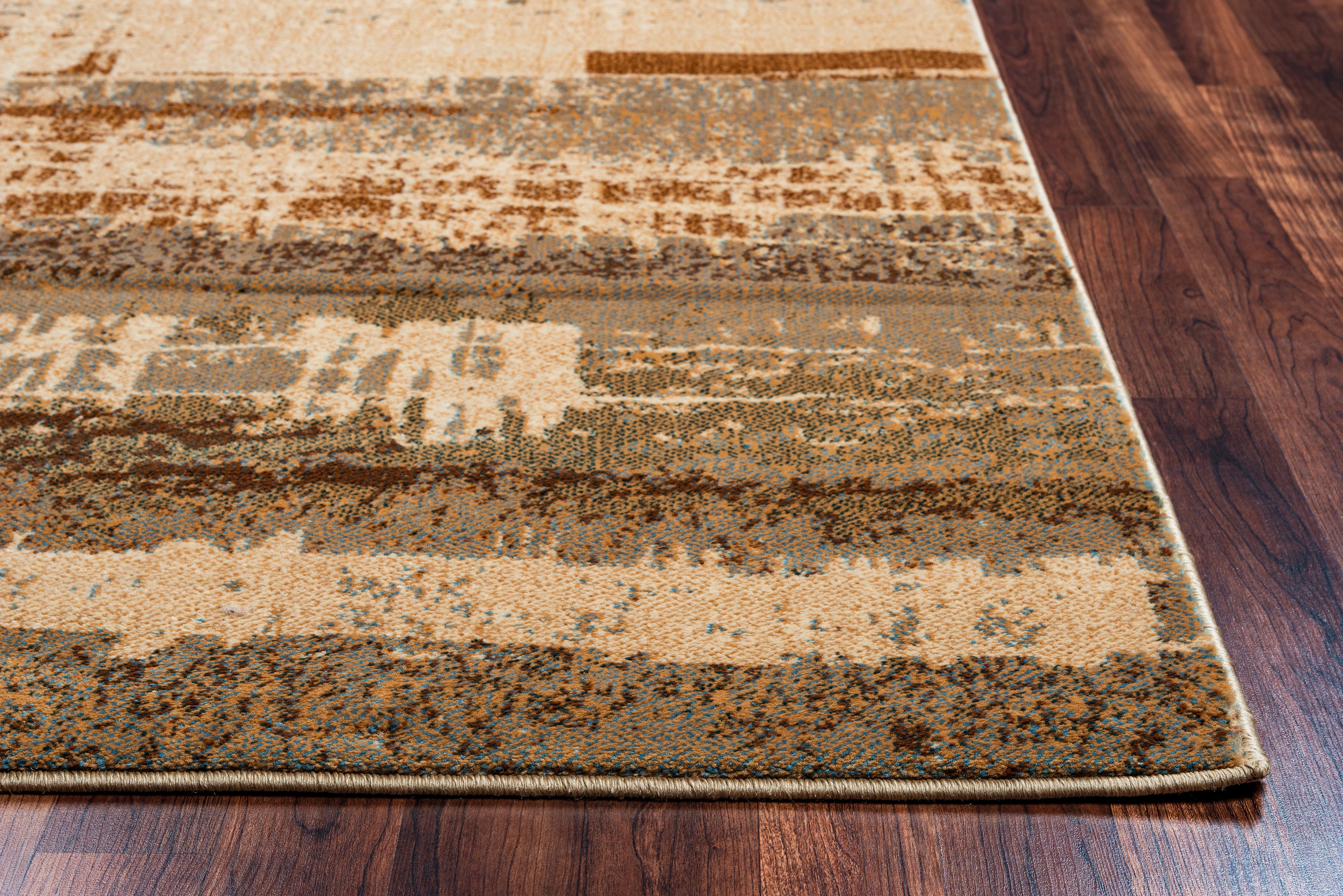 Rizzy Home Bellevue BV3957 Tan Graphic Area Rug