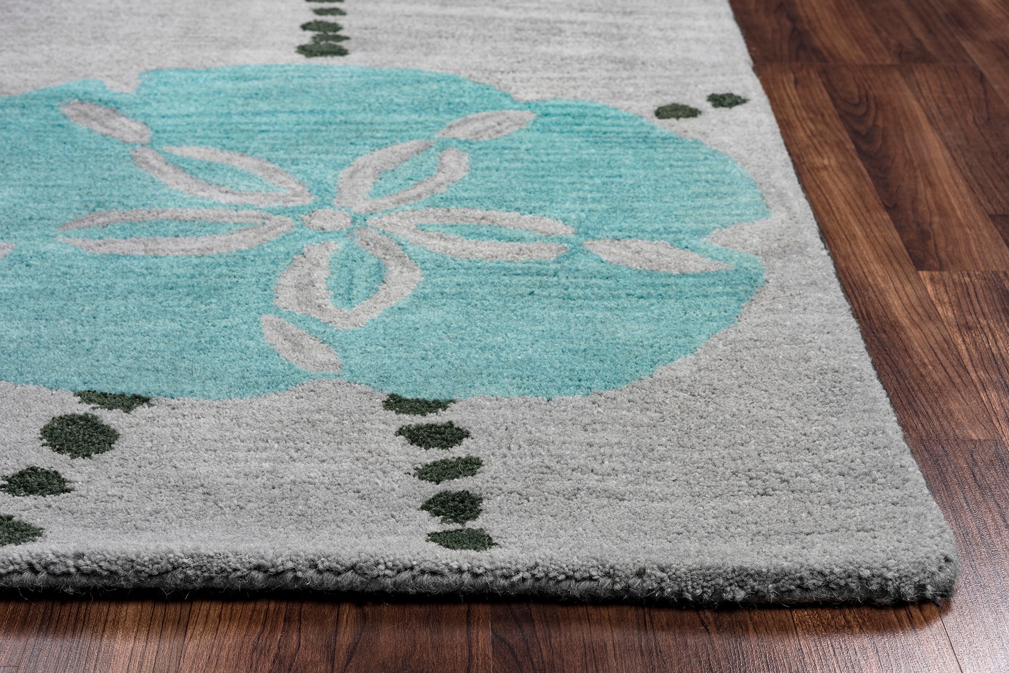 Rizzy Home Cabot Bay CA9464 Blue Coastal Area Rug