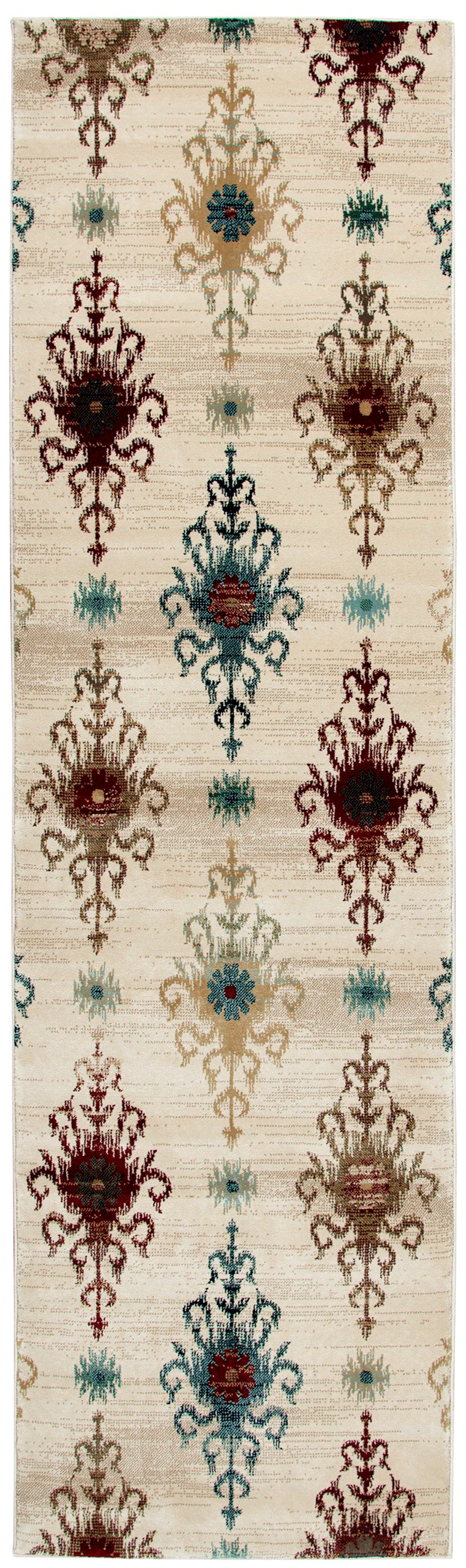 Rizzy Home Chateau CH4251 Ivory/Khaki Ornamental Area Rug