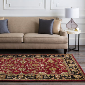 Livabliss Crowne Classic Red CRN-6013 Area Rug
