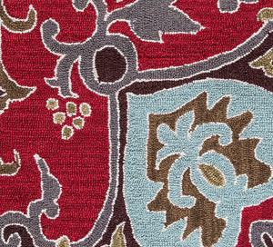 Rizzy Home Country CT0909 Multi-Colored Ornamental Area Rug