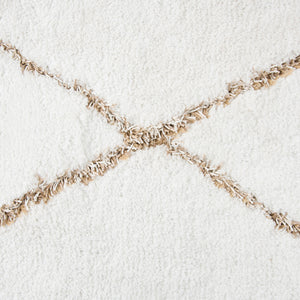 Rizzy Home Connex CX003A White Diamond Area Rug