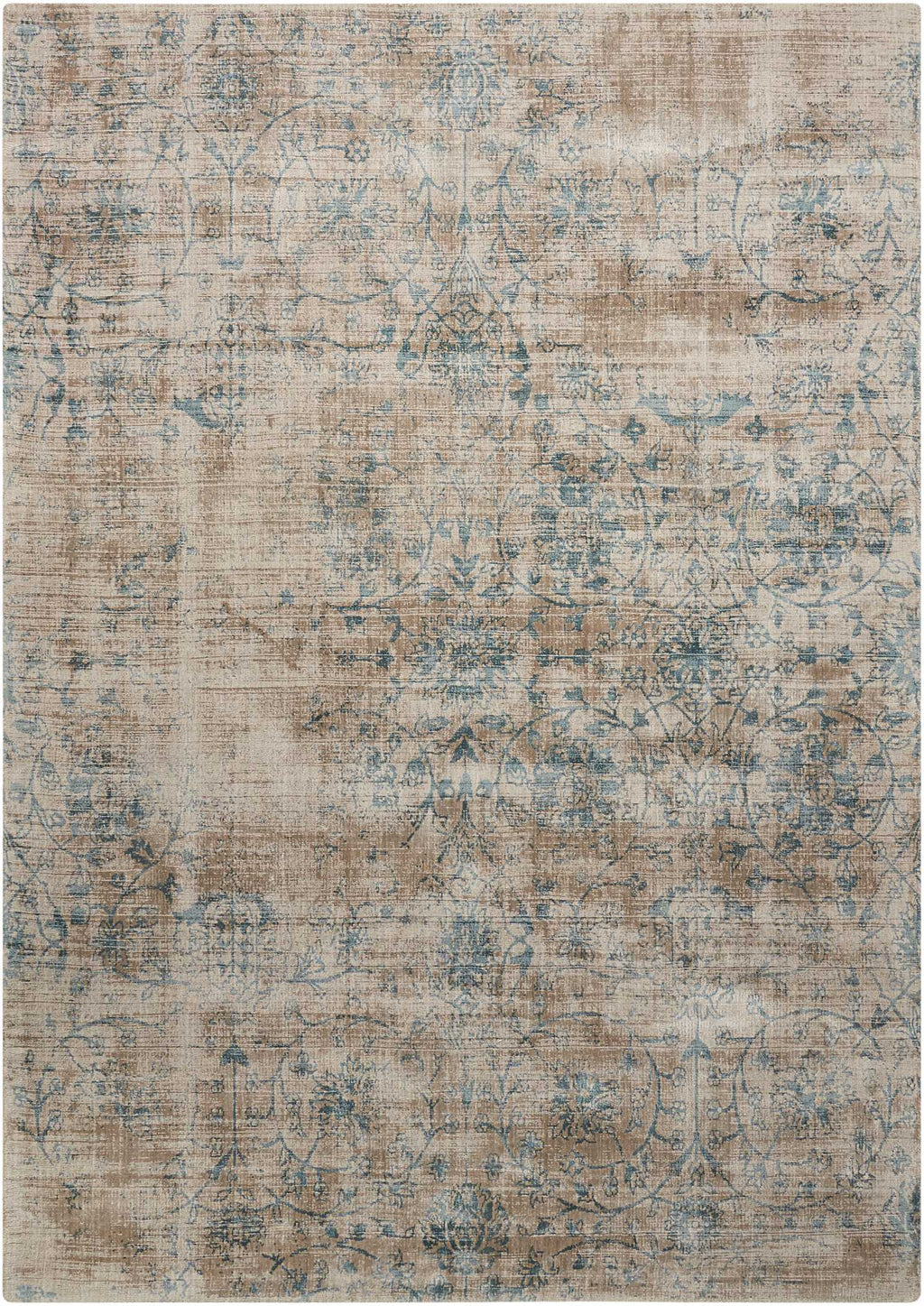 Kathy Ireland Desert Skies Teal Area Rug by Nourison