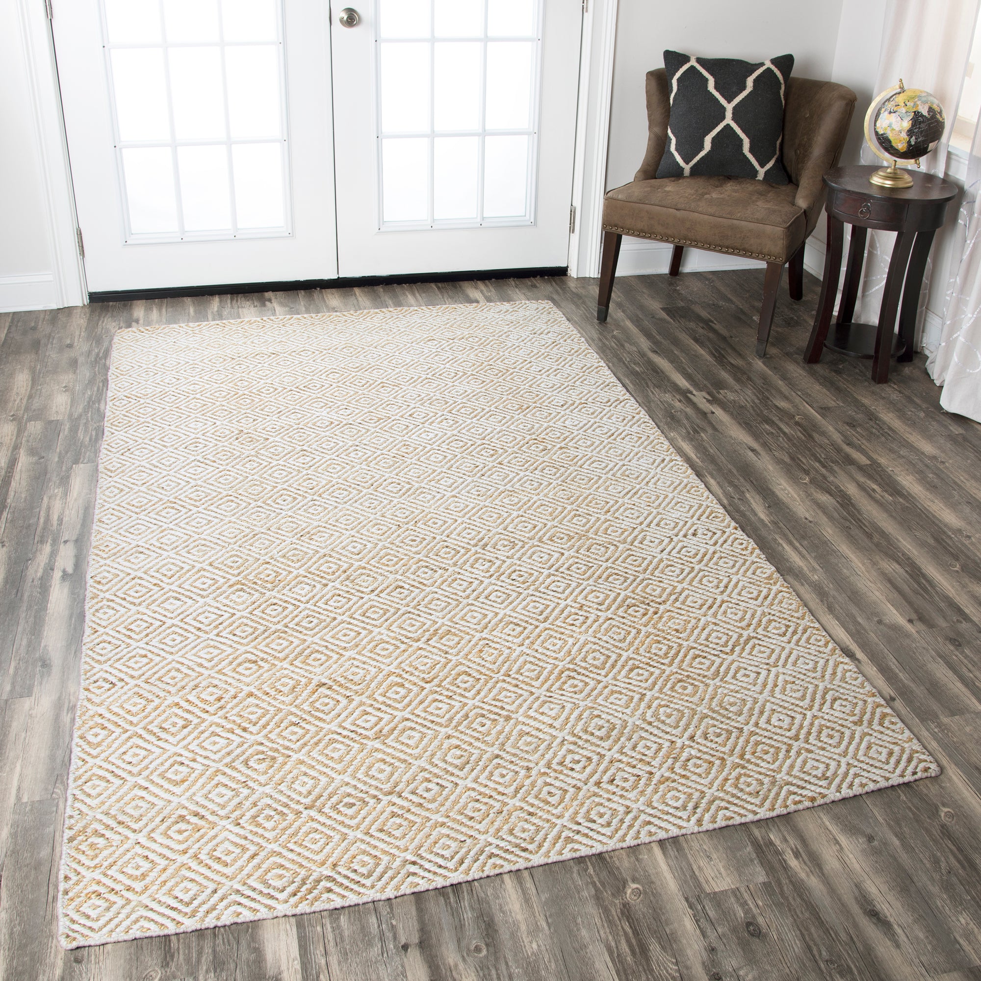 Rizzy Home Ellington EG9034 Natural Pattern Area Rug