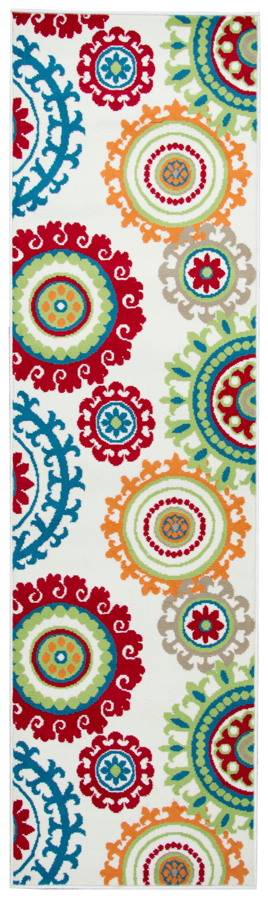 Rizzy Home Glendale GD5955 Multi-Colored Medallion Area Rug