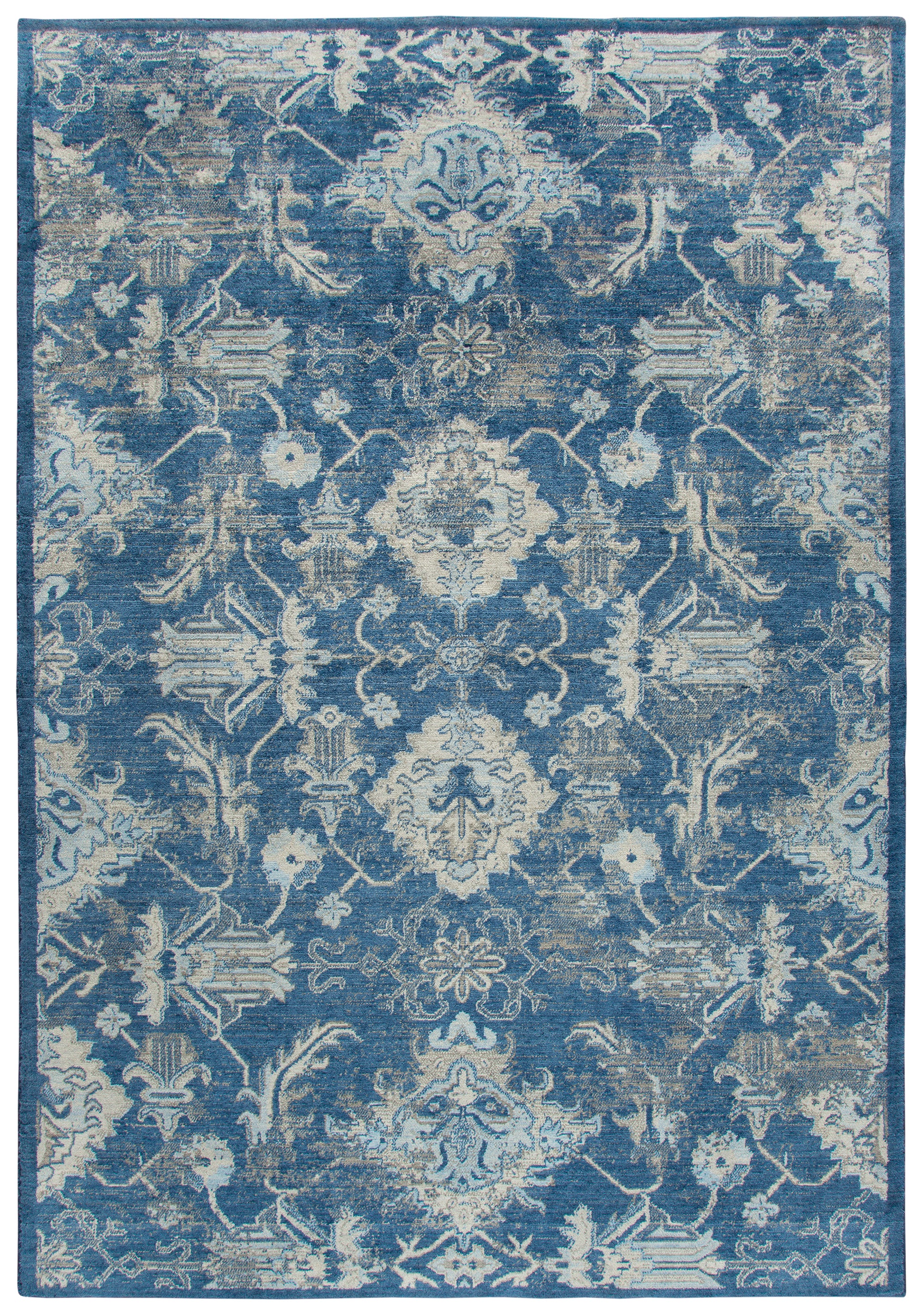 Rizzy Home Gossamer GS7226 Blue Motif Area Rug