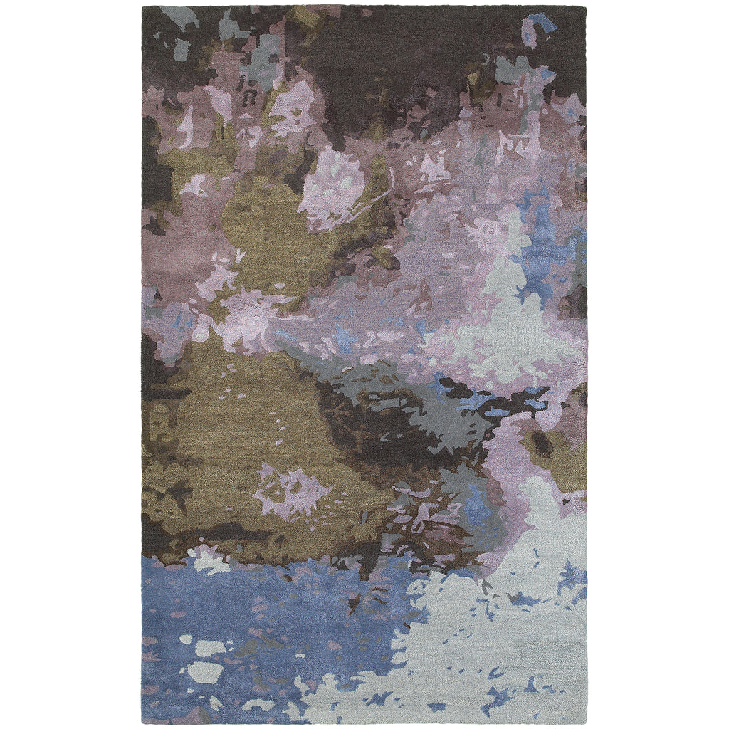 Oriental Weavers Galaxy Blue/Purple Abstract 21901 Area Rug