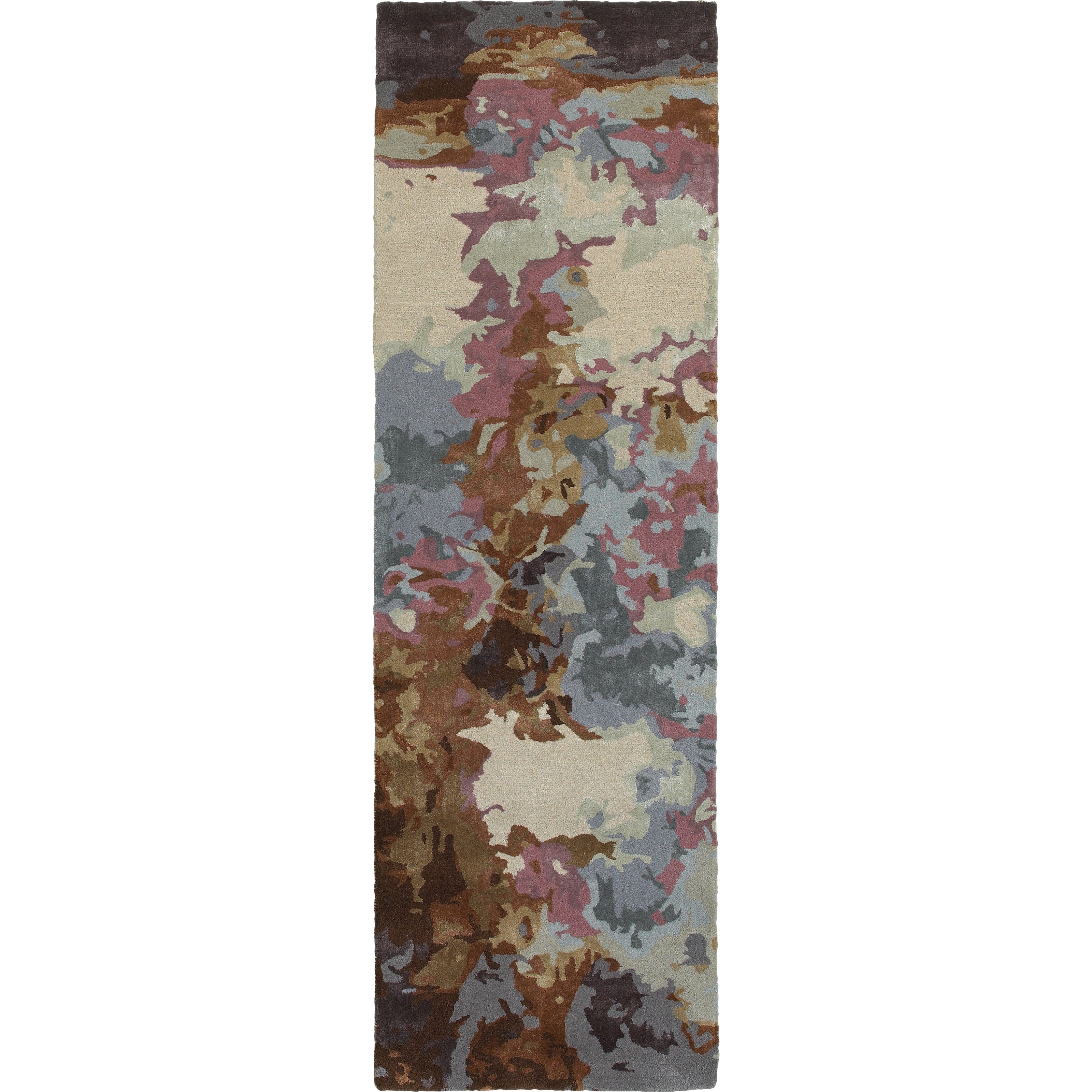 Oriental Weavers Galaxy Blue/Brown Abstract 21905 Area Rug