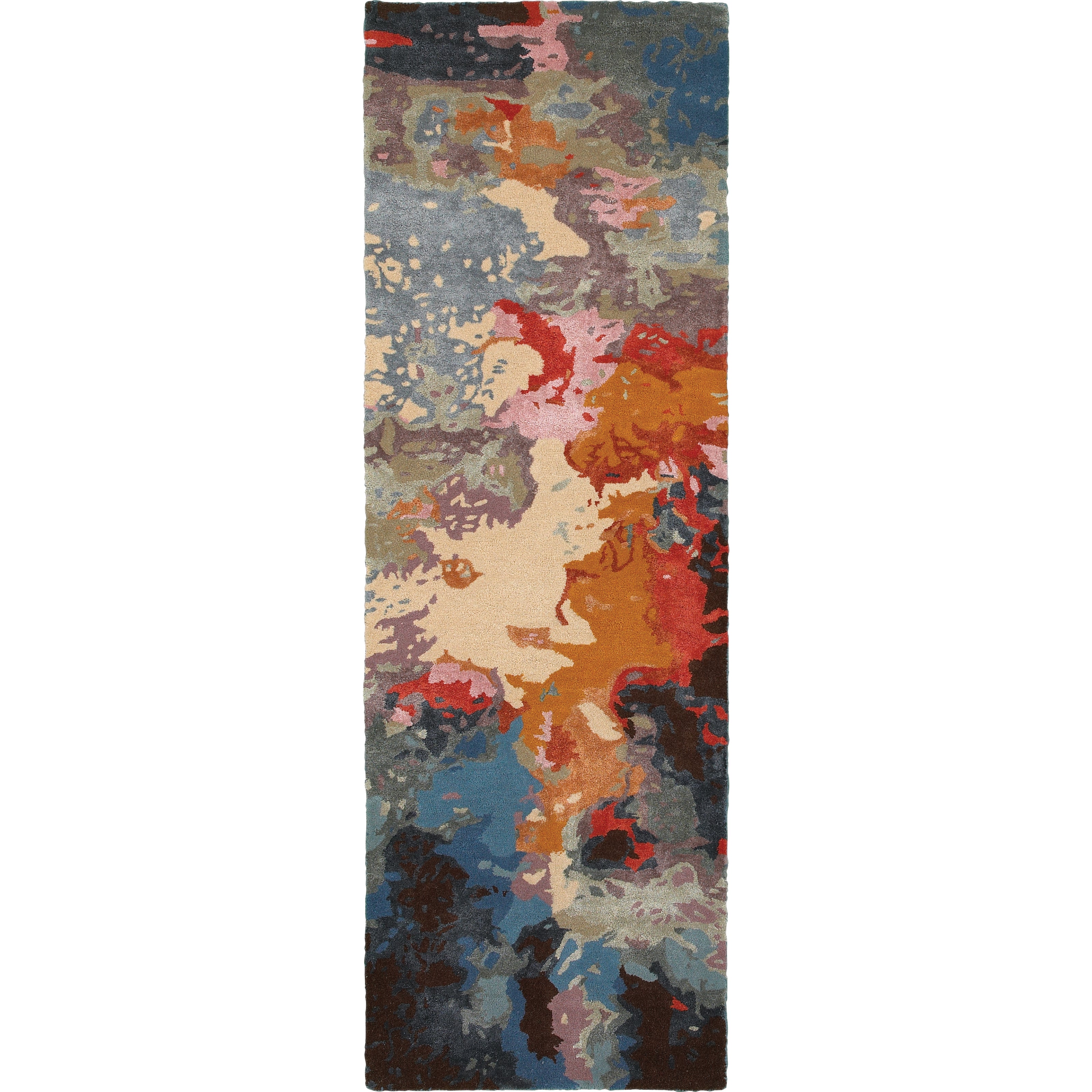 Oriental Weavers Galaxy Multi/Pink Abstract 21908 Area Rug