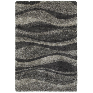 Oriental Weavers Henderson Grey/Charcoal Abstract 5992E Area Rug