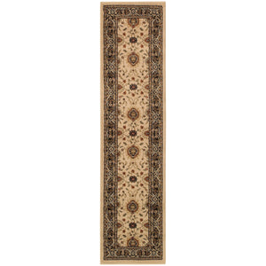 Oriental Weavers Hudson Beige/Black Oriental 1338C Area Rug