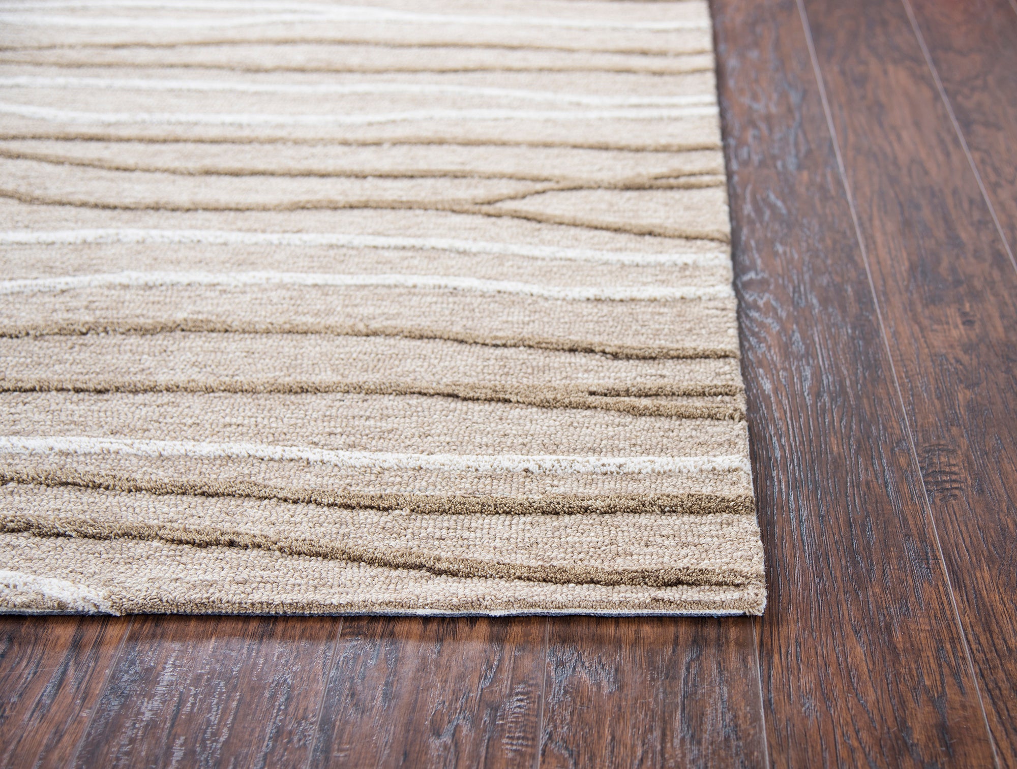 Rizzy Home Idyllic ID969A Natural Lines Area Rug