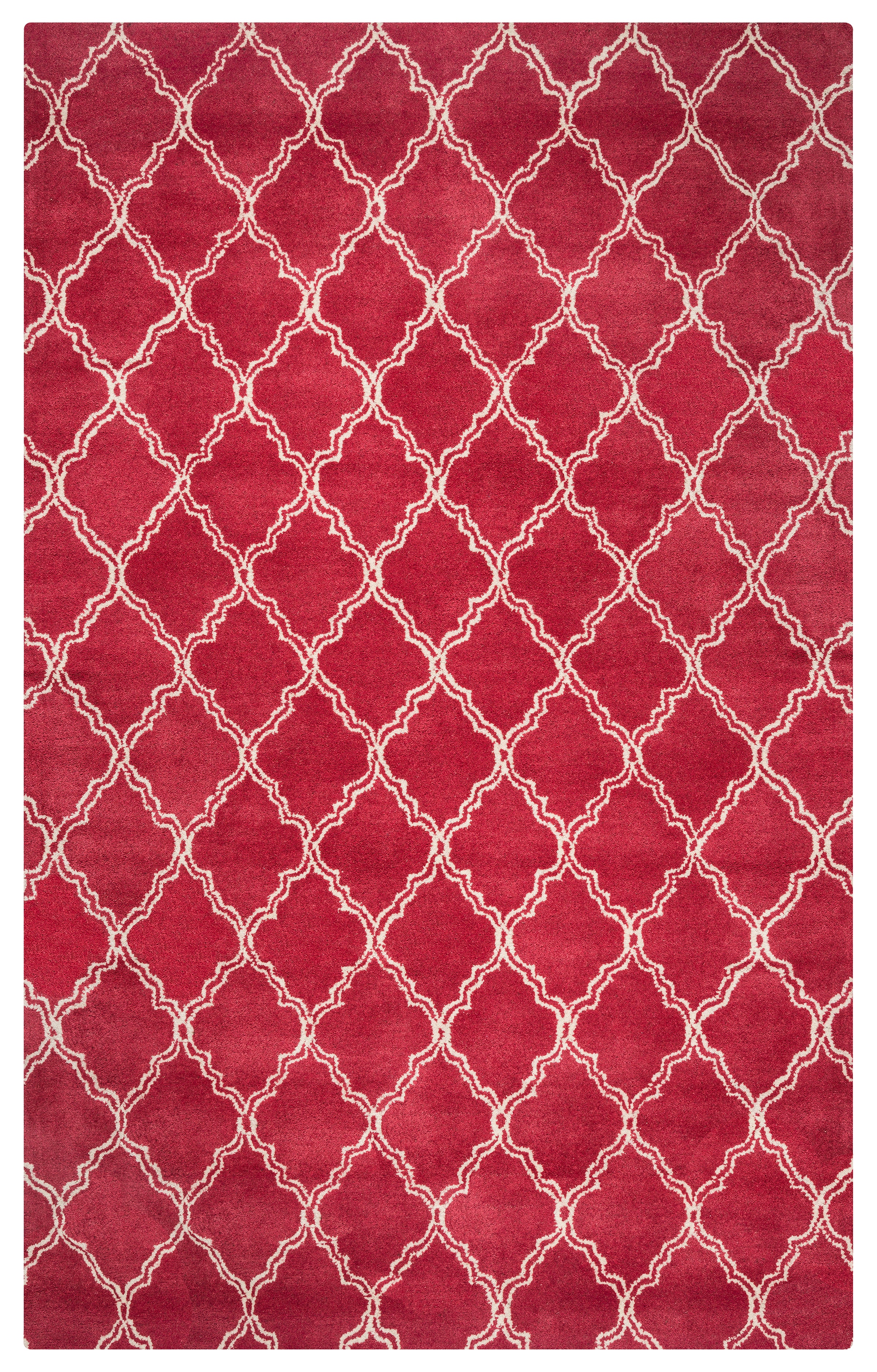 Rizzy Home Julian Pointe JP8746 Pink Trellis Area Rug