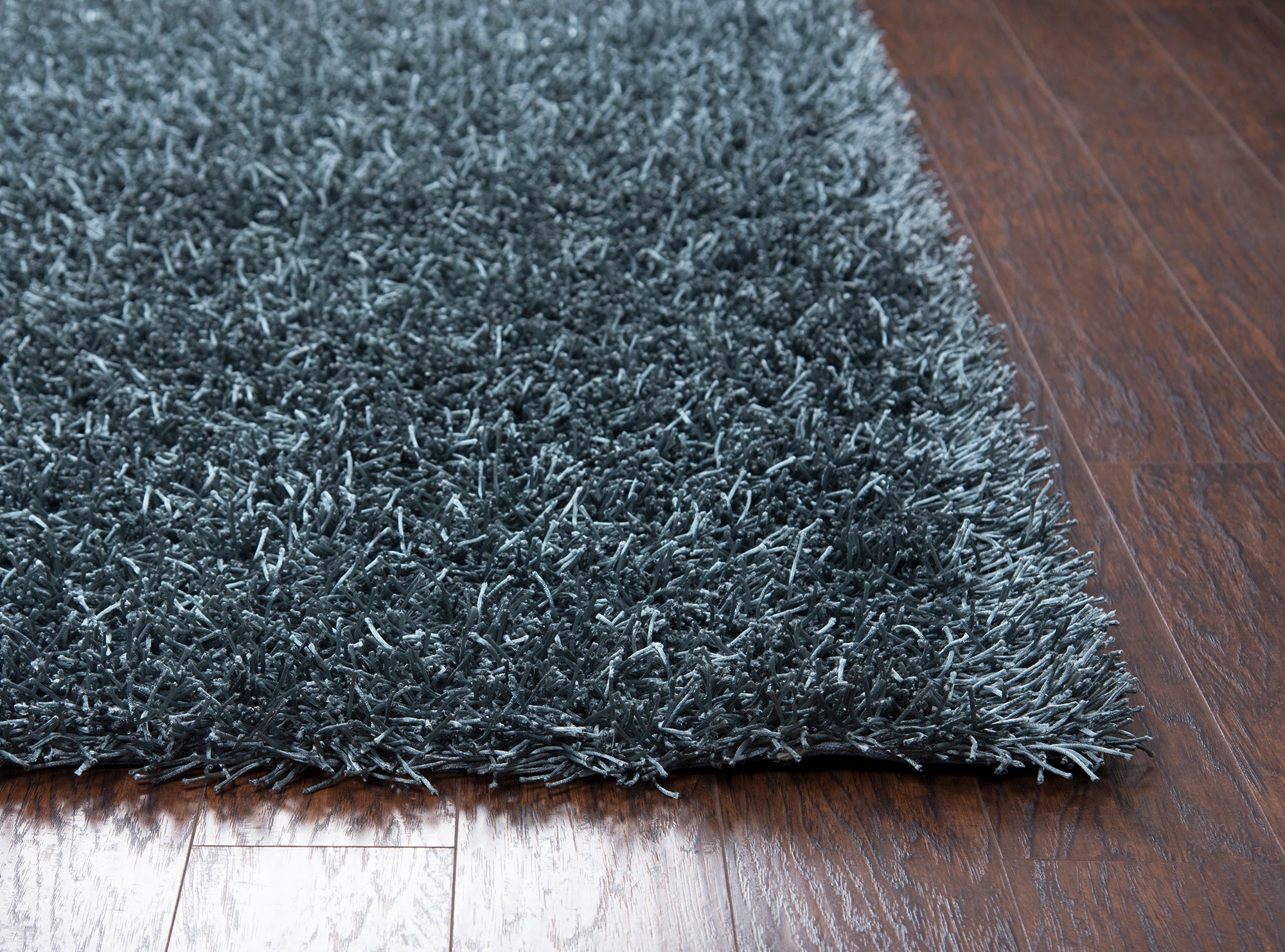 Rizzy Home Kempton KM1558 Gray/Blue Solid Area Rug