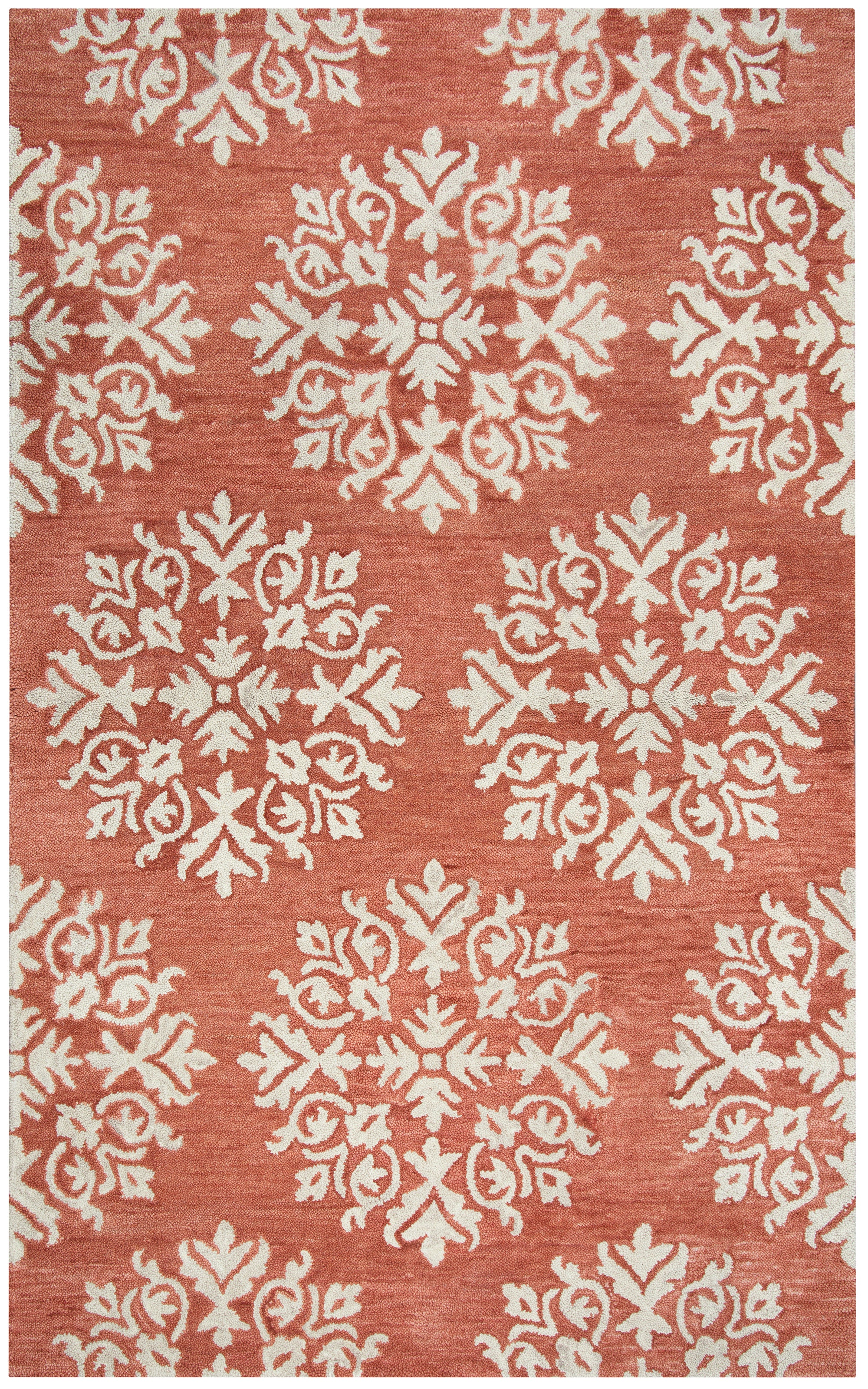 Rizzy Home Leone LO308A Coral Medallion Area Rug