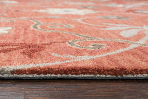 Rizzy Home Leone LO9990 Paprika Traditional Motifs Area Rug