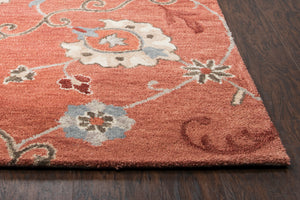 Rizzy Home Leone LO9990 Paprika Traditional Motifs Area Rug