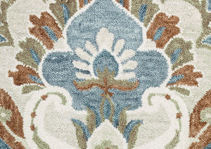 Rizzy Home Leone LO9992 Blue Medallion Area Rug