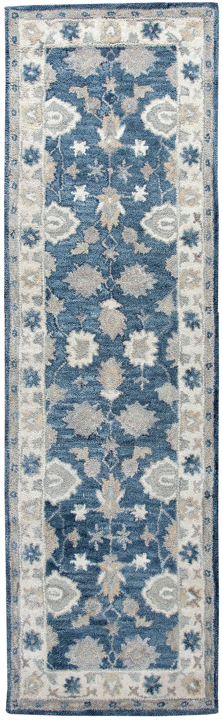 Rizzy Home Leone LO9993 Blue Traditional Motifs Area Rug