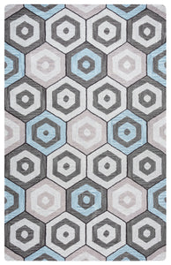 Rizzy Home Marianna Fields MF9519 Multi-Colored Geometric Area Rug