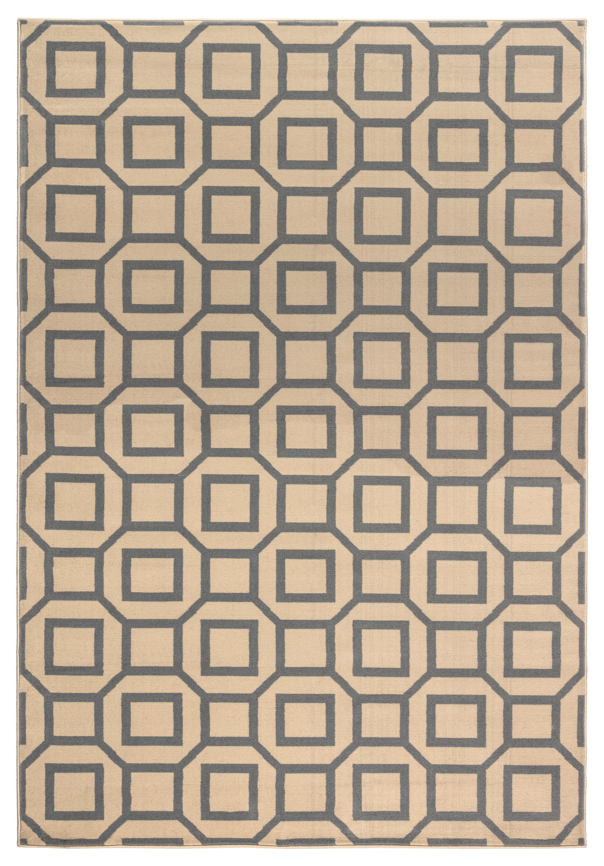 Rizzy Home Millington MG4788 Ivory Geometric Area Rug