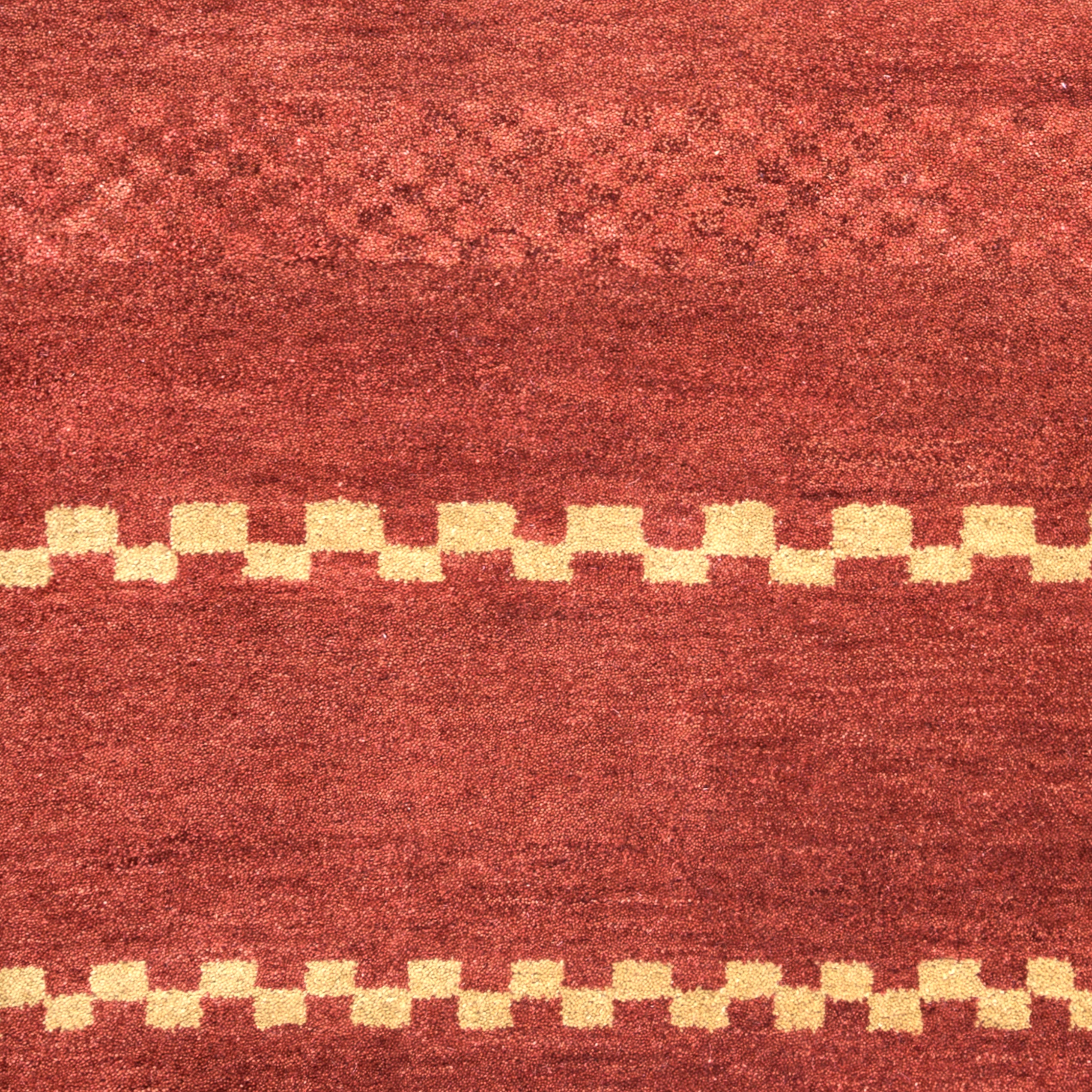 Rizzy Home Mojave MV3160 Rust Abstract Area Rug