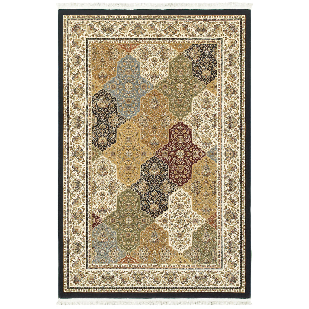 Oriental Weavers Masterpiece Navy/Multi Oriental 1331X Area Rug