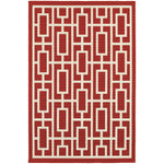 Oriental Weavers Meridian Red/Ivory Geometric 9754R Area Rug