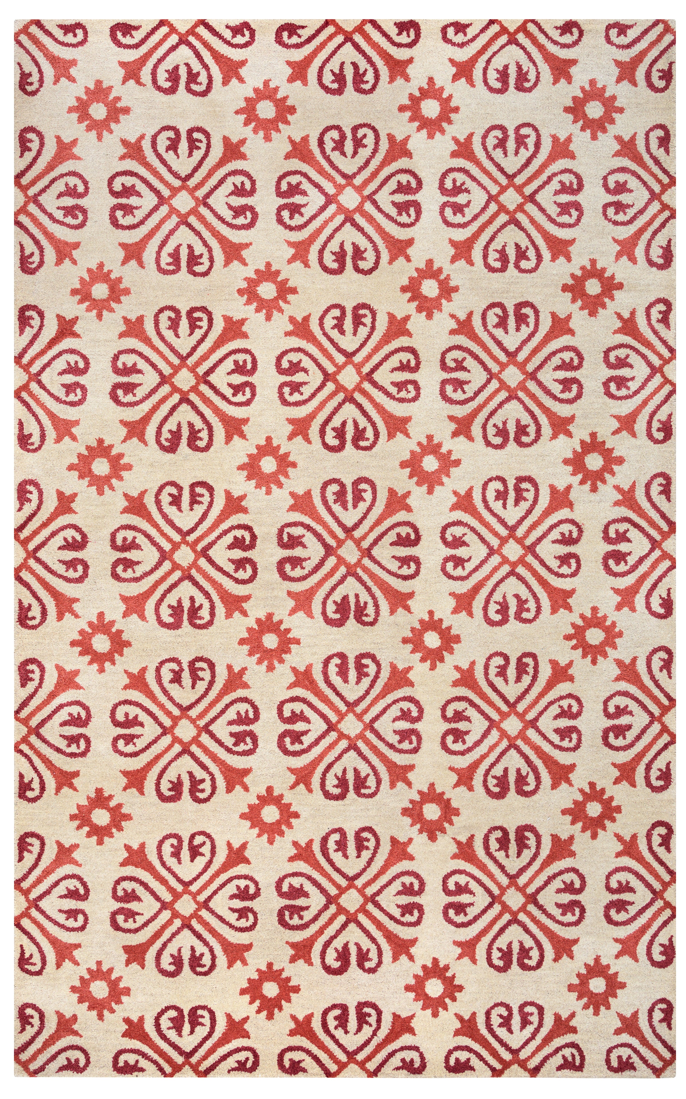 Rizzy Home Opus OP8117 Khaki Print Area Rug