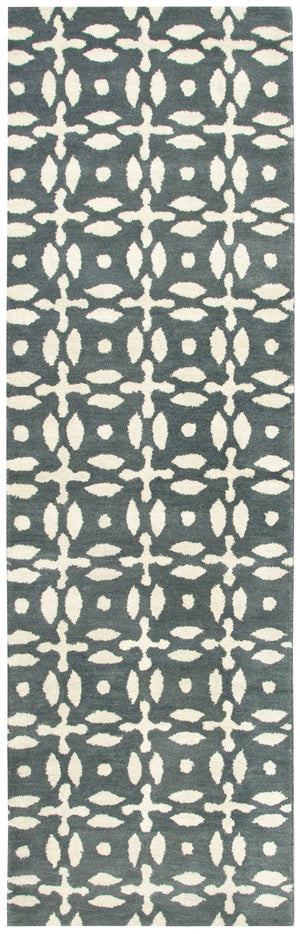 Rizzy Home Opus OP8231 Gray Print Area Rug