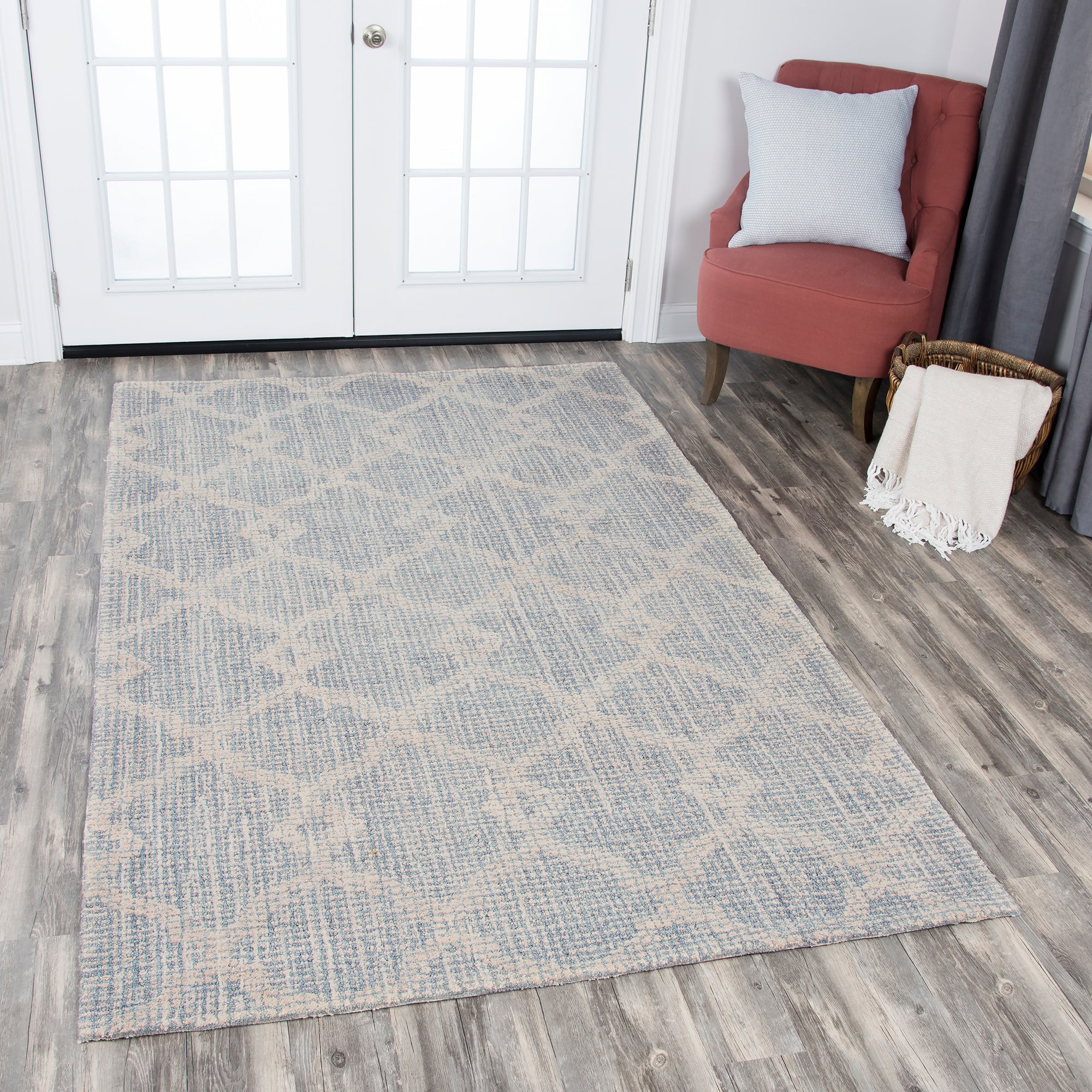 Rizzy Home Opulent OU938A Natural Tribal Motif Area Rug